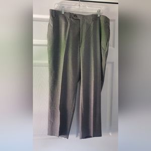 Men's, small plaid pattern, dress pants